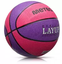 Krepšinio kamuolys vaikams iki 8 metų Meteor Layup #3 guminis