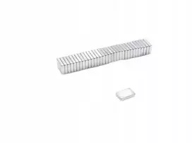 Neodimio magnetas, plokštelė Mpł 10x7x2 N38, komplektas 50 vnt.