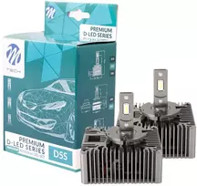 M-tech xenon D5s Led lemputės 6000k 35w Canbus Plug & Play 8400 liumenų