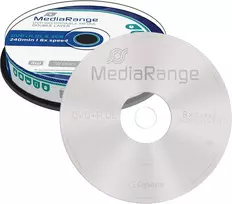 Mediarange mr466 dvd + dl 8x 8,5gb (10 vnt.)
