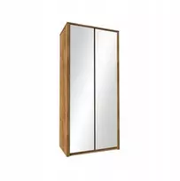 Gala Spinta Maxim 113 x 197 x 53 cm ąžuolas Lefkas su 2 veidrodžiais, talpi, lentynos, strypas