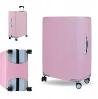 Kelioninis Pink Apsauginis užvalkalas dideliam kelioniniam lagaminui L, bagažo dėklas 70x50x29 Rožinė