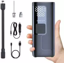 Mini oro kompresorius dviračiui, motoroleriui, motociklui, automobiliui, galingas 12v