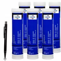 6 x Fuchs Renolit Ep 2 - ličio tepalas - Nlgi 2 - tūbelėje - 400g