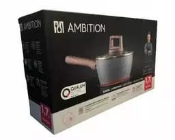 Ambition Nantes puodas su dangčiu, 1.7 l, indukcinė, keraminė, dujinė viryklė, 18 cm