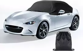Uzoyfoda pusiau automobilio uždangalas, atsparus vandeniui, skirtas Mazda Mx-5 (1989-2024) viršutinio stogo apsauga 420d Oxford audinys, specialiai pritaikytas transporto priemonei, apsauga nuo Uv spindulių, automobilio uždangalas Mk1/mk2/mk2.5/na/nb, Mk4