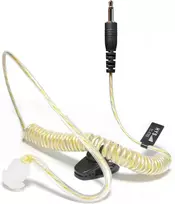 Hys Ausinės Garso Vamzdelis - 3.5 mm Lizdas - Viena Ausis - Tik Klausymui Skirtos Ausinės su Subalansuotu Pritaikymu - Ausinės Radijo Garsiakalbiams Mikrofonams
