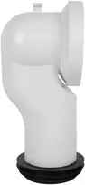 Cofan 90° alkūninė mova, Pp, 110 mm su gumine tarpine