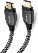 Himage 3m Hdmi kabelis, paauksuoti 24k jungtys, dengtas audiniu, 4k Ultra Hd su Ethernet