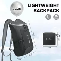 G4free Ultralight 11l Sulankstomas Žygio Kuprinė Laisvalaikio Lauko Krepšys