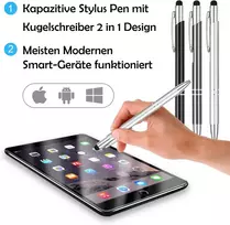 Graviruotas rašiklis, Oxyefei 2-in-1 personalizuoti rašikliai su norimu tekstu, labai jautrūs jutikliniams ekranams, išmaniesiems telefonams (pilka2)