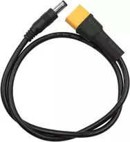 Wangcl pakelis xt60 adapterio kabelis, xt60 įkrovimo kabelis, xt60 male to male dc 5.5mm x 2.5mm maitinimo kabelis