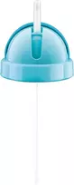 Thermos Tescoma Bambini vaikiška vakuuminė gertuvė su šiaudeliu, 300 ml, nerūdijanti, rožinė