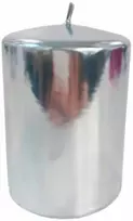Dekoratyvinė žvakė Veidrodis Sidabrinė Artman 10 cm