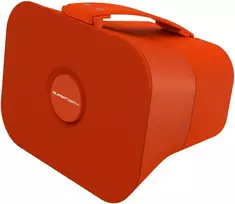 Kompiuterio kolonėlės Orange Supertooth Disco 4 belaidė nešiojama bluetooth ir Nfc garsiakalbių sistema su 3.5 mm lizdu - juicy oranžinis