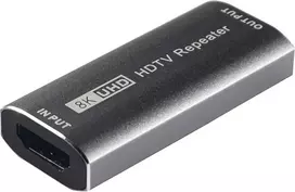 Maxtrack 8k hdmi stiprintuvas - c235hl, hdmi stiprintuvas, palaiko 8k @ 60hz pagal hdmi 2.1 specifikaciją, hdmi signalo stiprintuvas su maks. 10 m perdavimo diapazonu