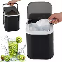 Namų ledo gaminimo aparatas 12kg Ledo kubelių gaminimo mašina Greitas ledas gėrimams