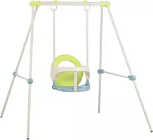 Smoby Life metalinės sūpynės kūdikiams, saugi kūdikio sėdynė, atsparios Uv spinduliams, tinkamos naudoti viduje ir lauke, su mažiausiai 19% perdirbtų medžiagų, nuo 6 mėnesių