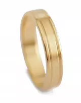 Auksinė vestuvinė juosta 333 praba, 4 mm pločio