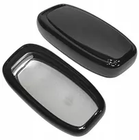Audi keyless chrom juodas naujo tipo raktų dėklas