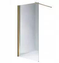 Hydrosan Dušo sienelė stiklas Sh07g auksinė 130 cm 8 mm