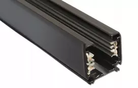 LVT Masterled bėginis šviestuvas, skirtas 3 fazių paviršiniam montavimui, 1 m juodas