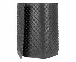 Pamatų kaušelinė plėvelė vertikali pamatų izoliacija 1mx20mb 400g/m²