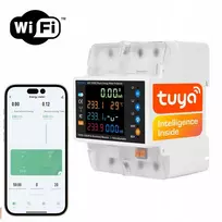 Pcblab.io 3 fazių 2 krypčių saulės energijos skaitiklis su relė 100a Lcd Wifi Tuya