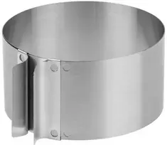 Reguliuojama tortų forma, 15-24 cm aukščio, nerūdijančio plieno