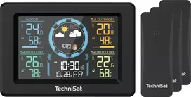 Technisat Imeteo 700 oro stotis su drėgmės matuokliu, barometru ir trimis išoriniais jutikliais