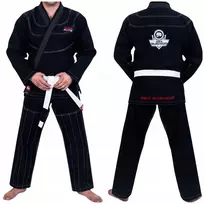 Kimono / gi Bjj treniruotėms juodas Dbx Elite + diržas nemokamai Dbx Bushido A0