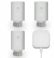 Gomedia Hy368 radiatorių termostatas 3 vnt. + Tuya Zigbee vartai