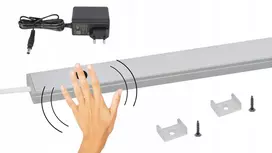 aQualine Aqualed Led juosta po spintele Led apšvietimas virtuvei spintai Bekontaktė 20cm