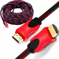 Retoo hdmi kabelis 4k 1.35 m didelės spartos kabelis, suderinamas su tv video 4k uhd 2160p hd 1080p pintas paauksuotas jungtys dp kompiuteris į hdmi monitorių suderinamas hdmi
