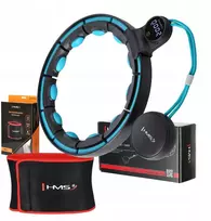 Hula Hoop Hms magnetinis lankas Hhm17 su skaitikliu ir Br163 diržu, juodas