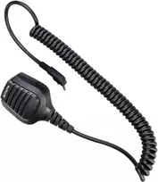 Retevis 2 kontaktų radijo garsiakalbio mikrofonas Ip54 atsparus vandeniui, suderinamas su Rt24 Rt27 Rt21 Rt81 Rt1 Rt3s Rt622 Baofeng Uv-5r Bf-88e Bf-888s Kenwood racijomis (1 vnt.)