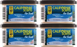 4x California Scents Newport New Car kvapioji dėžutė automobiliui 42g