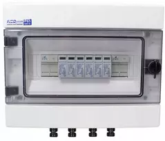 Skirstymo dėžė Pv 1000v Dc 2 stringų fotovoltinė