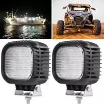2x Led darbinis žibintas 12v 24v 48w halogeninis prožektorius traktoriaus žibintai