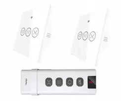 Moes 2x Wifi/rf Valdiklis Roletoms, Žaliuzėms, Garažo Vartams + Nuotolinis Pultelis