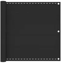 Vidaxl Hdpe sodo tvora 90x600 cm, antracito spalvos