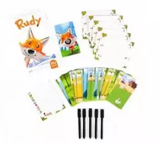 Muduko Rudy - kortų žaidimas atminties ir stebėjimo