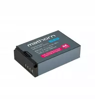 Mathorn Mb-105 850mah Usb-c baterija, Canon Lp-e12 pakaitalas