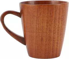 Leapiture medinis puodelis gėrimams, rankų darbo medinis puodelis, 250 ml, kaimiškas medinis puodelis, medinis puodelis gėrimams, puodelis su rankena, medinis kavos puodelis, medinis arbatos puodelis