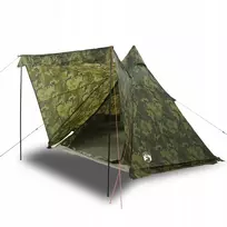 Šeimyninė palapinė tipi, 6 asmenų, kamufliažinė, atspari vandeniui