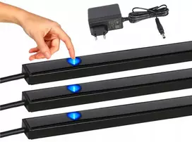 Presence Light Led Aqualed Led juosta po spintele 3x150cm su Reguliavimu apšvietimas virtuvei Juoda
