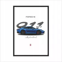 Plakatas Paveikslas ant sienos Porsche 911 Gt3