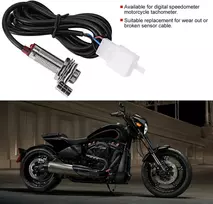 Viferr Odometro daviklio kabelis su 3 magnetais, motociklo spidometro daviklio kabelis skaitmeniniam odometrui, motociklo tachometrui