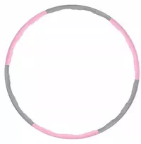 Smj Hula lankas su masažuokliu, sulankstomas, 100 cm, liekninantis