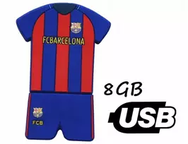 Fc Barcelona 8Gb Usb atmintinė - Futbolo kamuolio formos